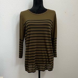 Ladies J.Crew 3/4 Sleeve Shirt